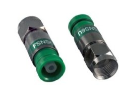 Belden FSNS6U F-Type Compression Connector SNS RG6 Universal 25 Pack