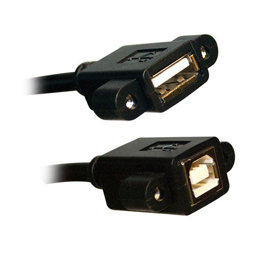 USB 2.0 Pigtail, eine Frau zu B Weiblich 8 Zoll