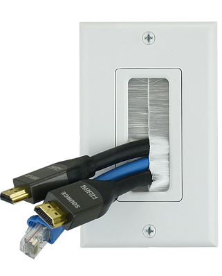 Datacomm 45-0018-WH Weiße Décor-Bürste