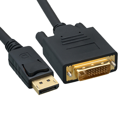 DisplayPort zu DVI Videokabel Male zu Male