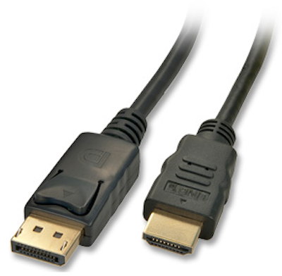 DisplayPort zu HDMI Videokabel Male zu Male