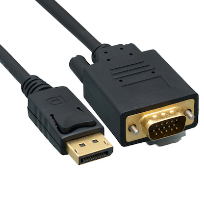 DisplayPort zu VGA Videokabel Male zu Male