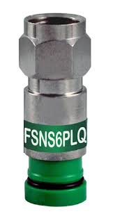 ProSNSTM RG6 Quad Plenum F Steckverbinder für Plenum Quad Shield Coax - Paket von 25