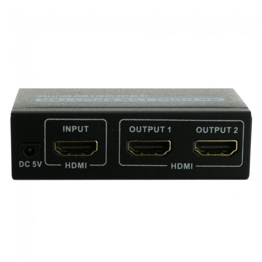 HDMI 1x2 Splitter 4K, 1 HDMI Female Input x 2 HDMI Female Output