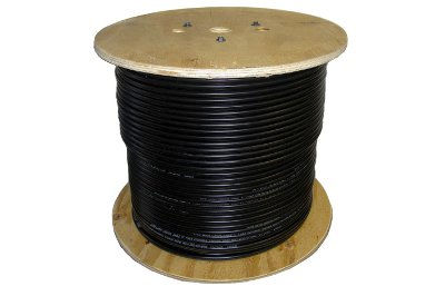 Mal Mikrowelle LMR-400 Low Loss Flexible Geflochtenes Koaxkabel Schwarz PE Jacke