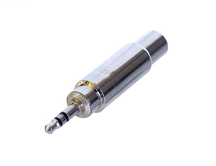 Neutrik Rean NYS227 3,5mm Männlich zu 1/4' Weiblich TRS Stereo Adapter