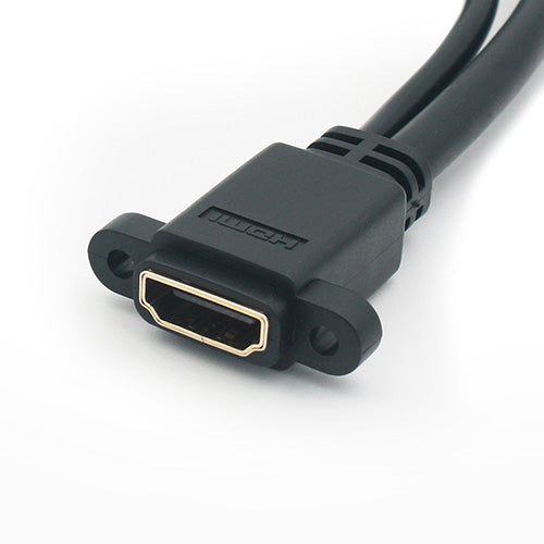 Aktiver HDMI-Schweift, 4K, weiblich zu Panel Mount Weiblich
