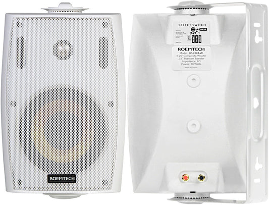 Roemtech SP-250T-W 40 Watt 70 Volt - Weiß - Lautsprecherpaar