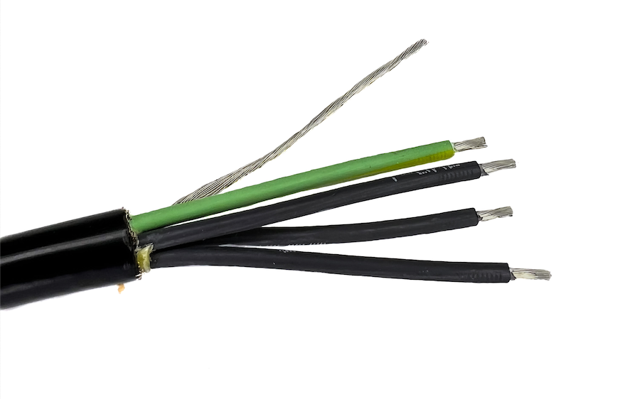 14 AWG 4 Leitfähigkeit abgeschirmt Variable Frequenz Antriebskabel